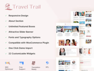 WordPress Travel Trail Turizm ve Blog Teması