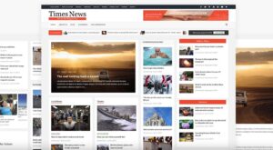 WordPress TimesNews haber Teması