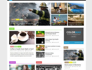 ColorMag WordPress Haber Teması